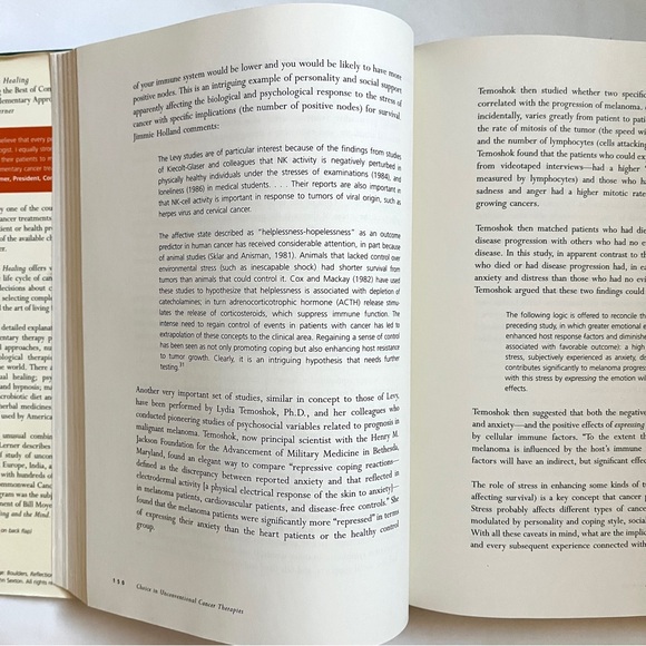 Choices in Healing By Michael Lerner. HardCover. MIT Press ISBN 0-262-1218-8 - Picture 4 of 9